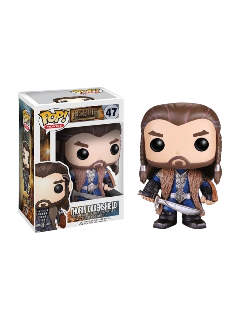 Funko Pop! Movies #47 Thorin Oakenshield Vinyl Figure The Hobbit